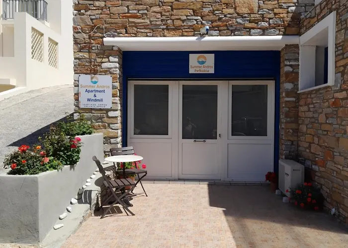Summerandros Pefkakia Lägenhet Ándros